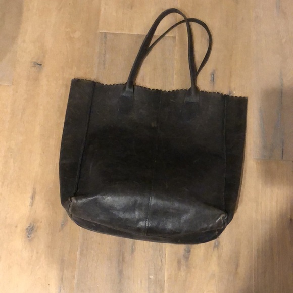 Caba Full Grain COWHIDE LEATHER Tote - Picture 3 of 6